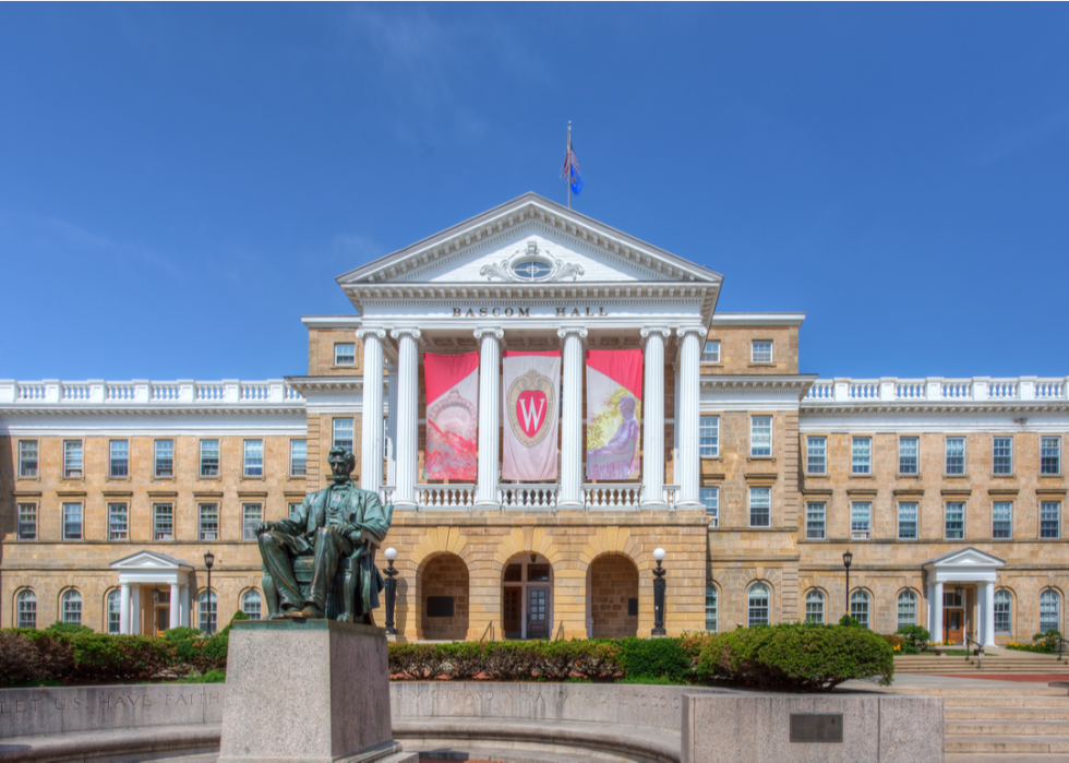 Bascom Hall at the University of Wisconsin.