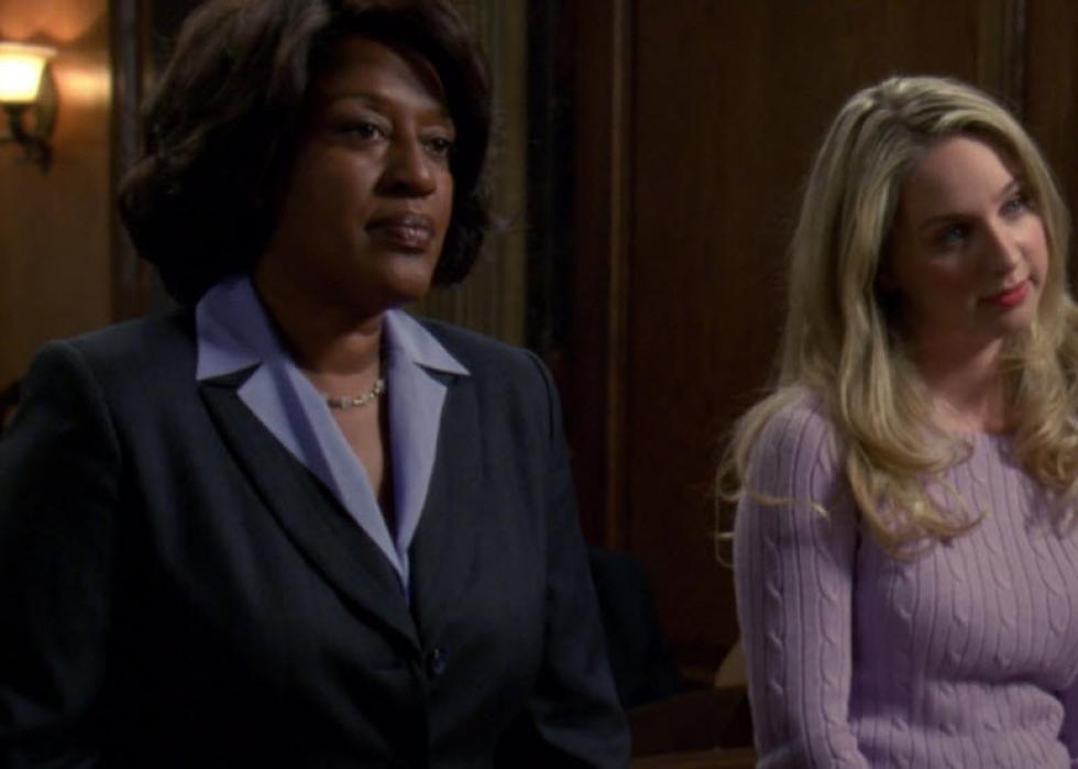 CCH Pounder and Allison Siko in a scene from Law & Order: Special Victims Unit 
