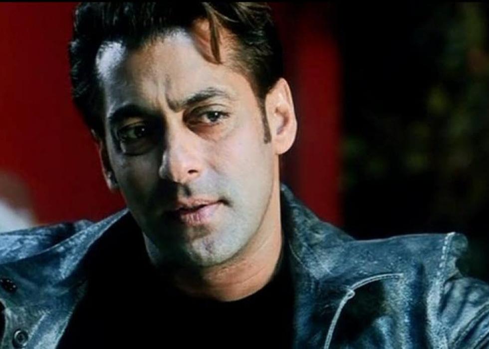 Salman Khan in a scene from "Hello"