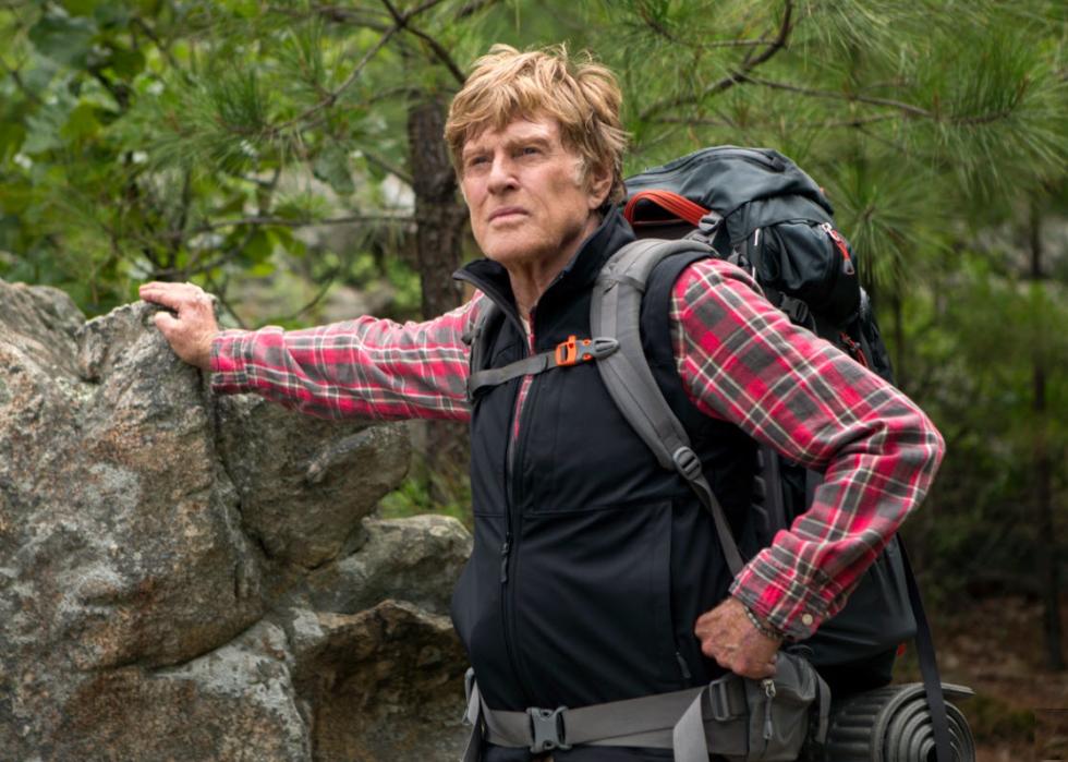 Robert Redford in scene from "A Walk in the Woods"