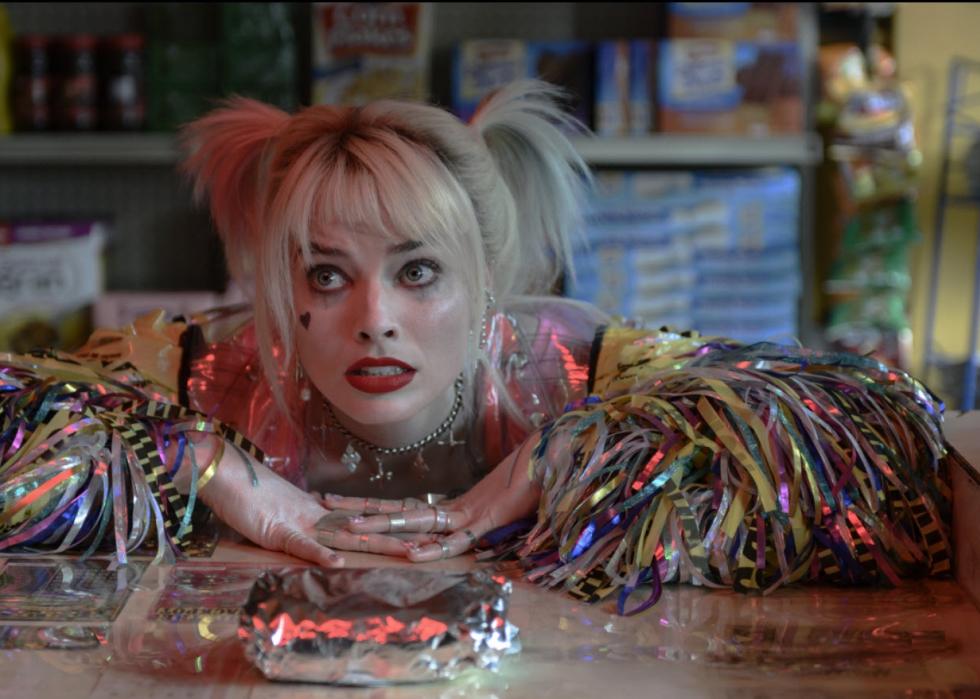 Margot Robbie in a scene from "Birds of Prey"