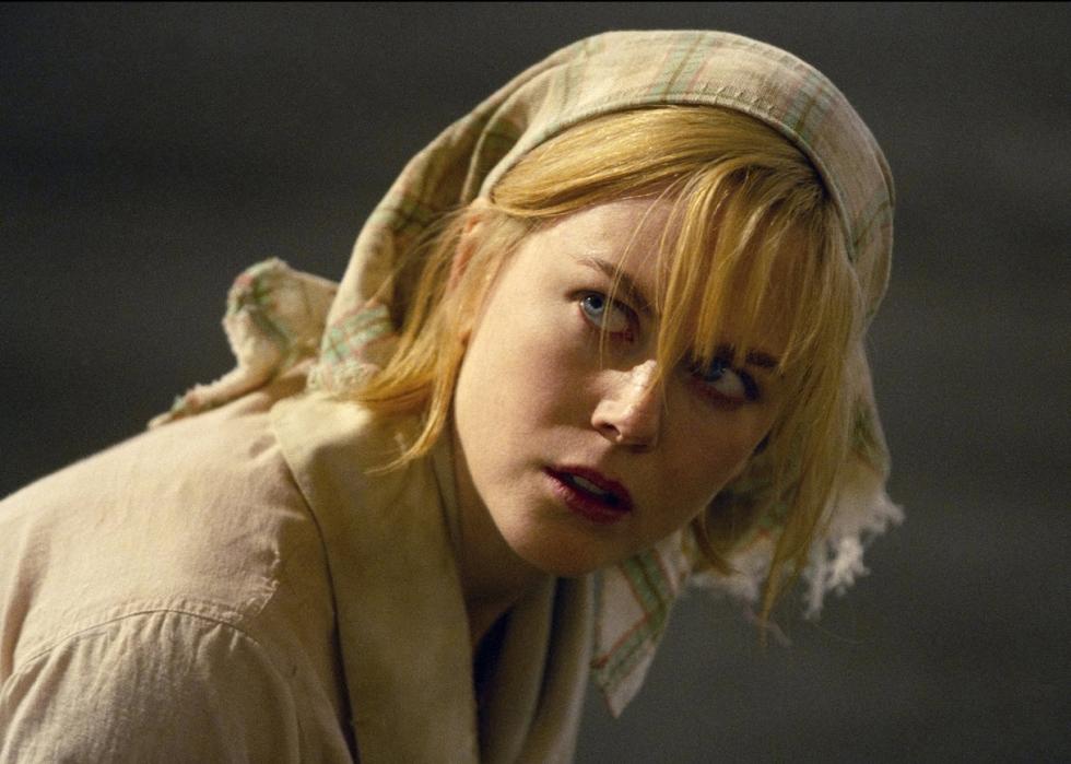 Nicole Kidman in a scene from "Dogville"