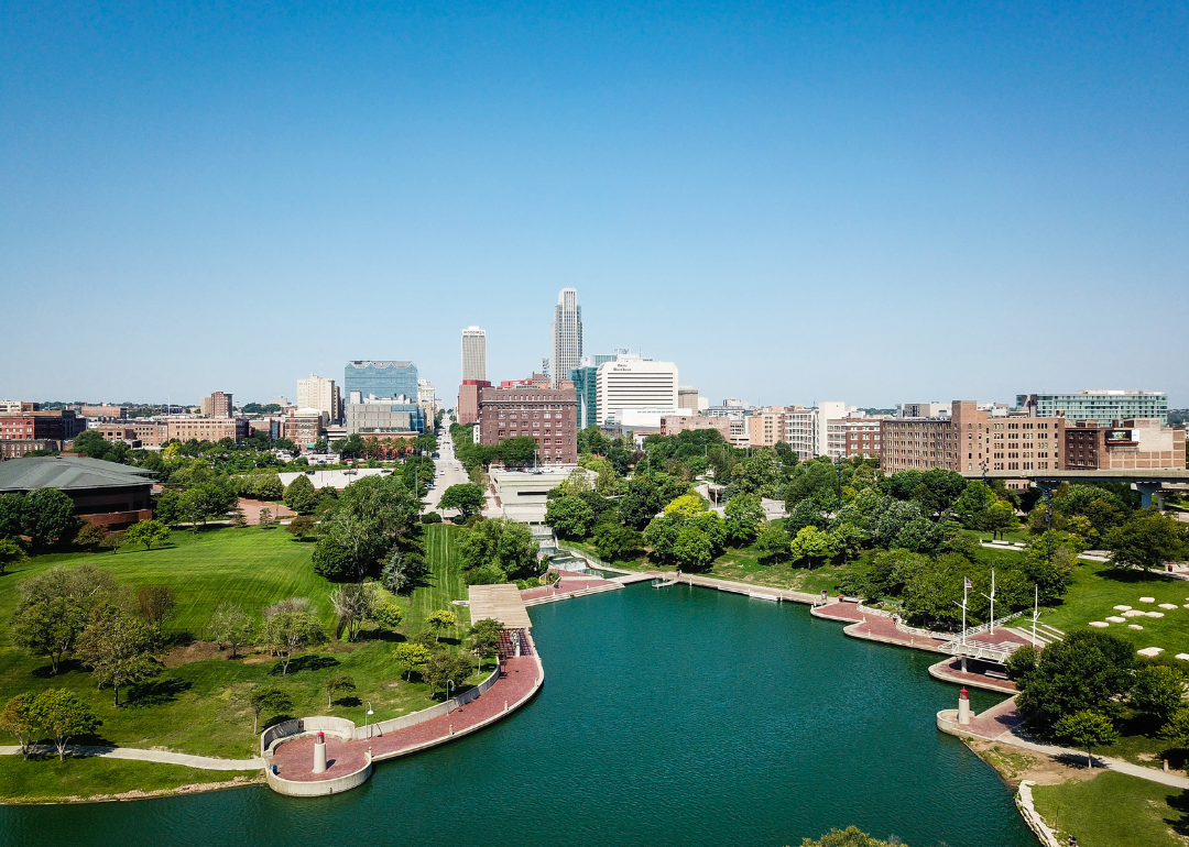 The Omaha skyline.