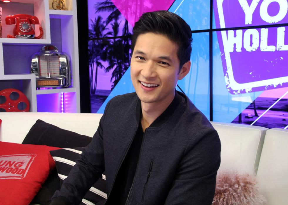 Harry Shum Jr. visits the Young Hollywood Studio in L.A., 2016.