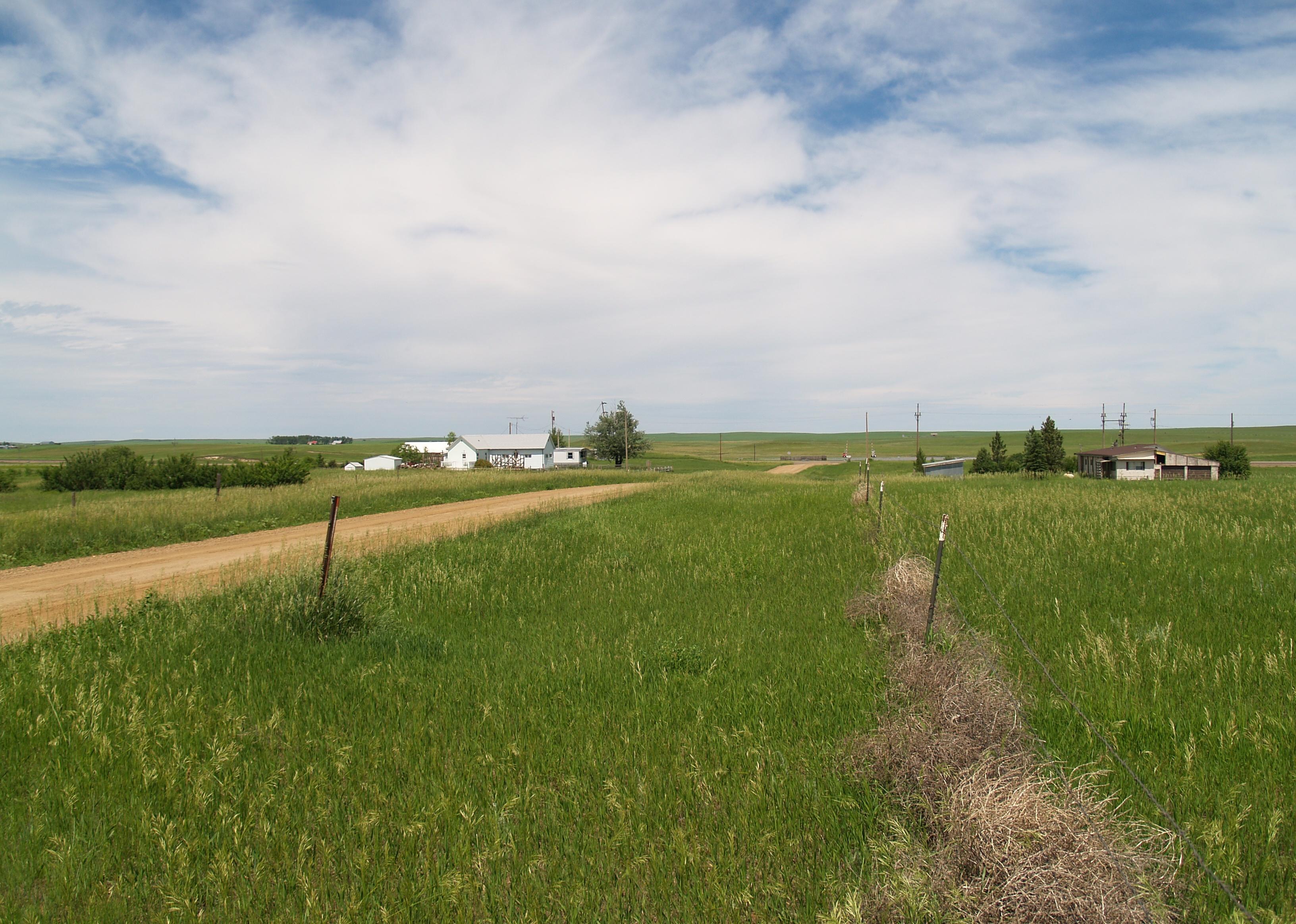 Where are temperatures rising in North Dakota?