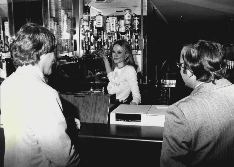 Computa Bar, the Electronic Bar System, in use at the Northpoint Tavern in 1979.