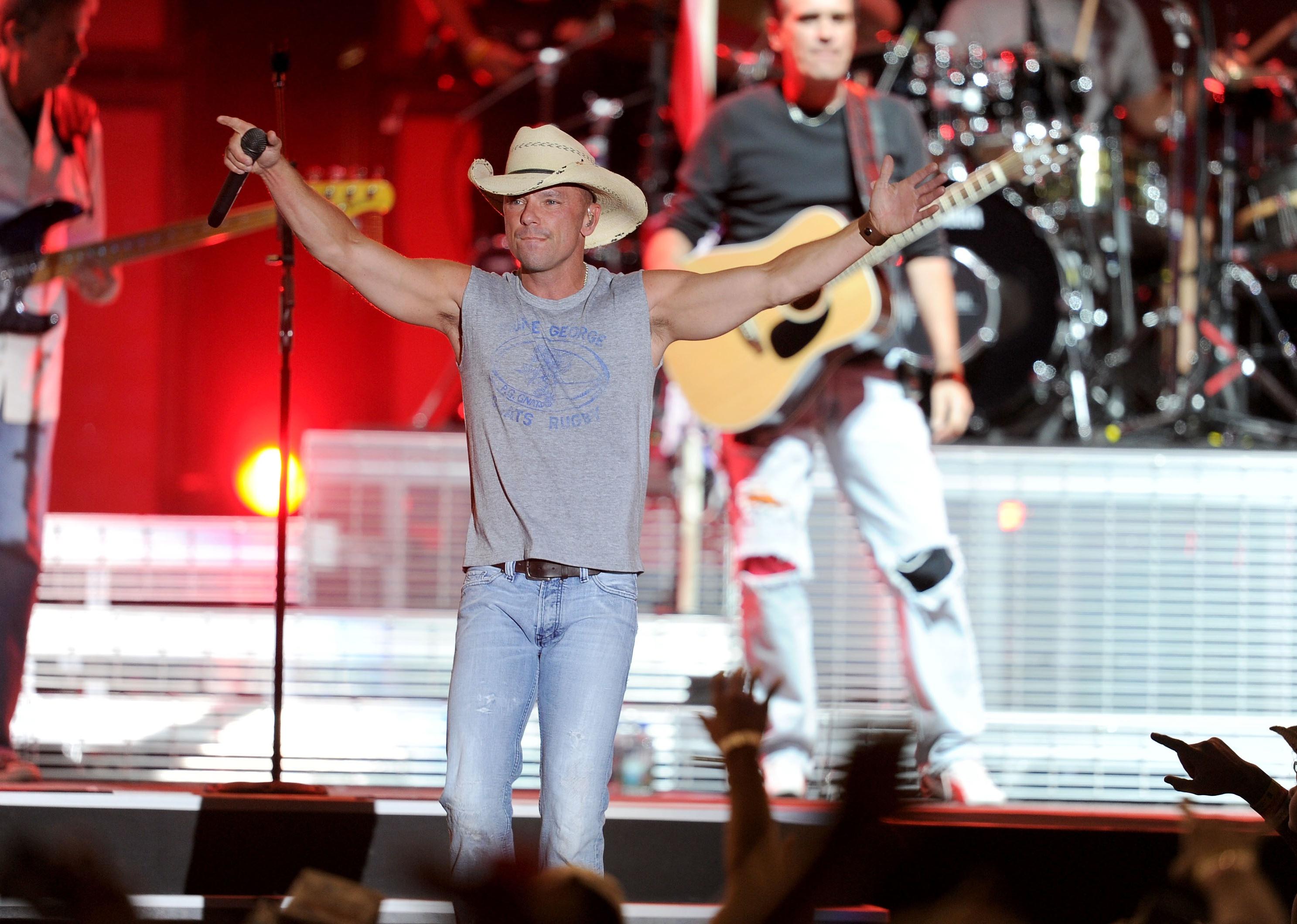 Kenny Chesney performs onstage during 2011 Stagecoach.