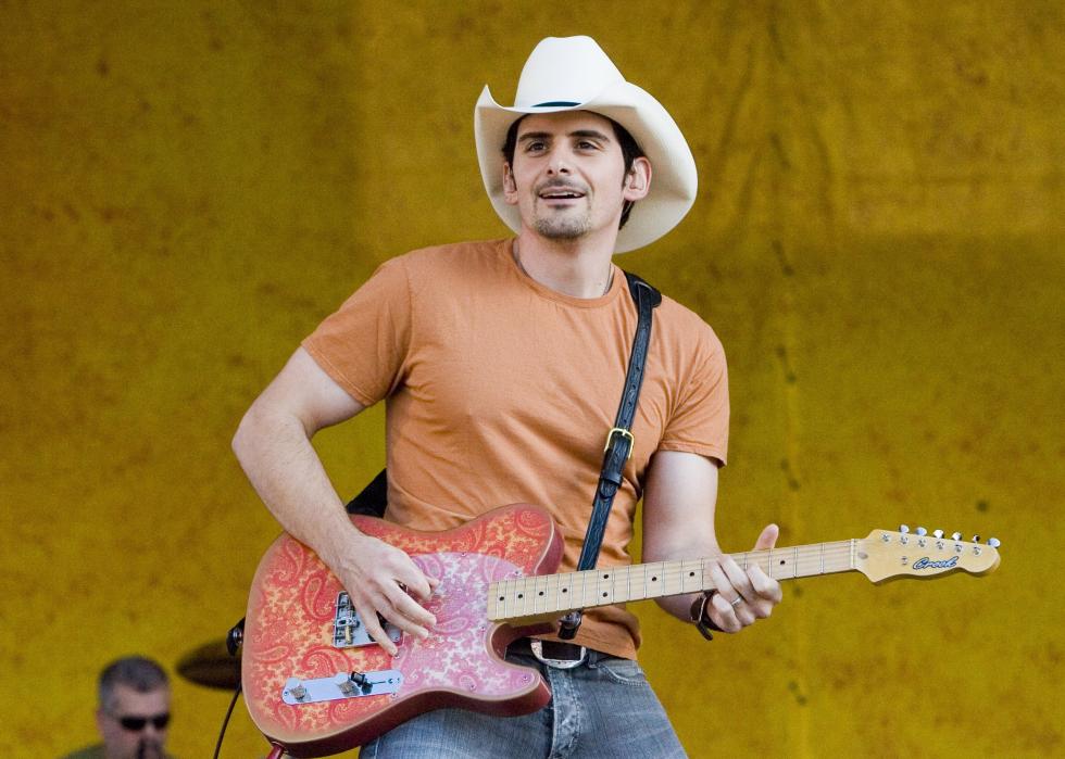 Brad Paisley during 38th Annual New Orleans Jazz & Heritage Festival 