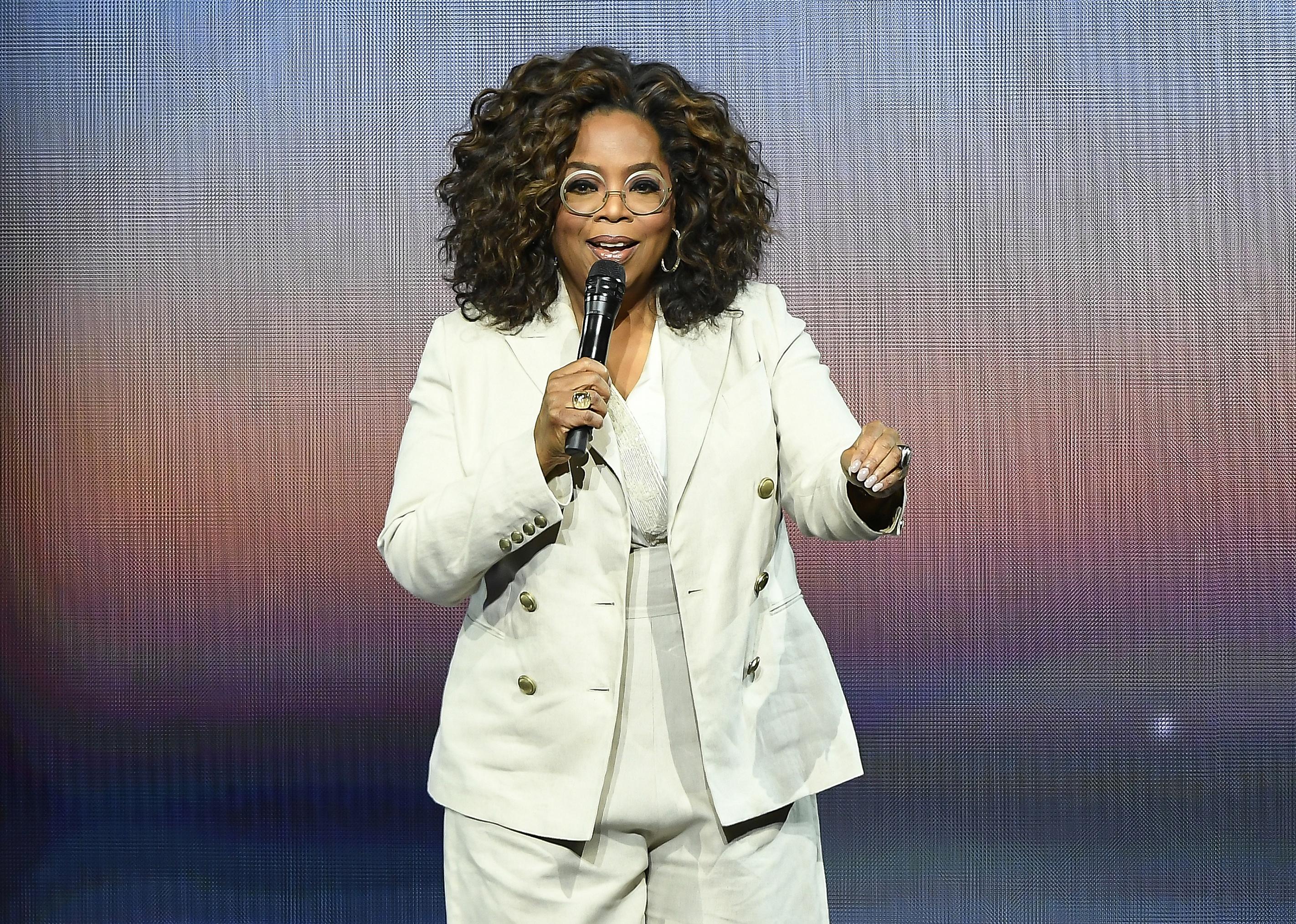 Oprah Winfrey speaks during Oprah's 2020 Vision