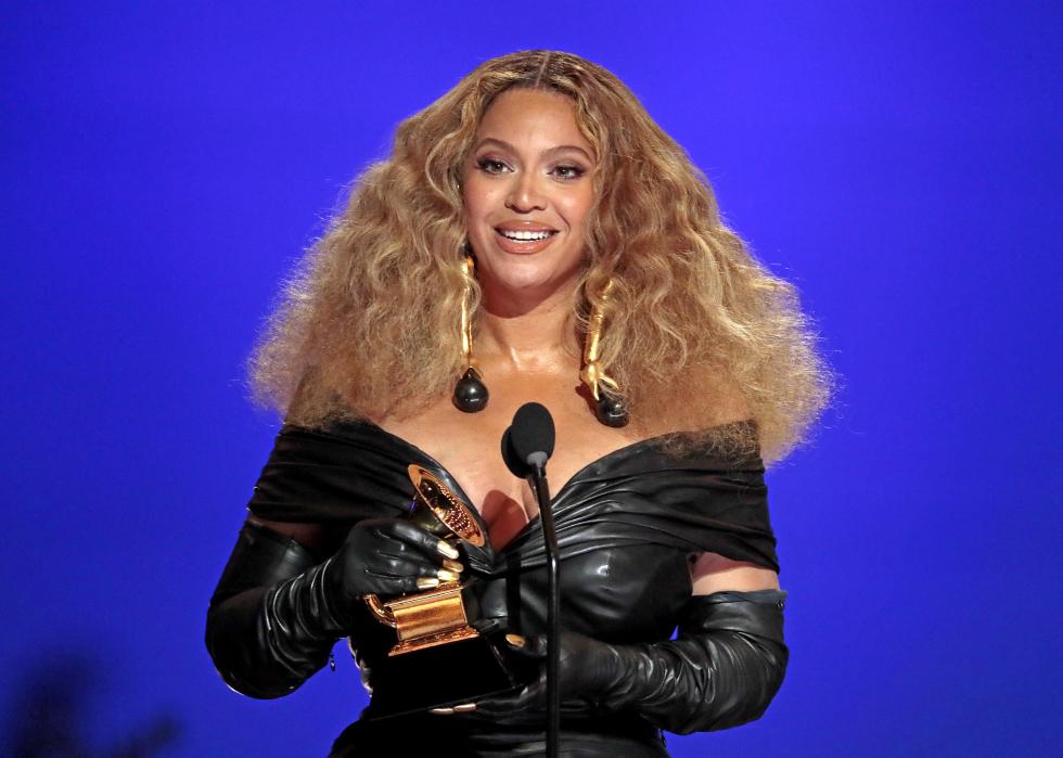 Beyonce at 63rd Grammy Awards at Staples Center