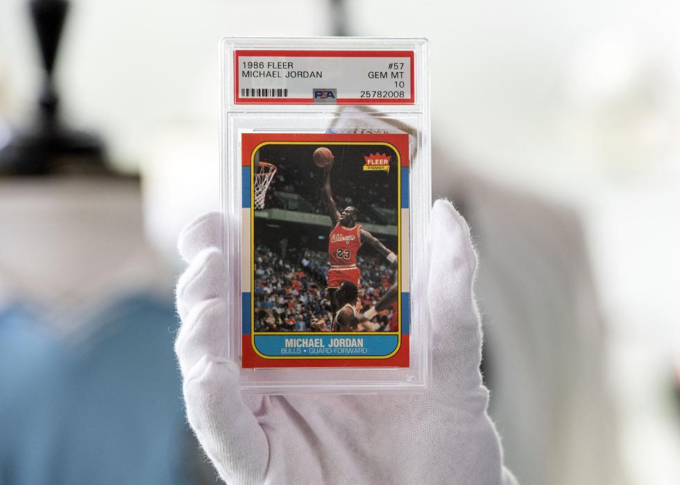 The Michael Jordan 1986 Fleer Rookie Card 