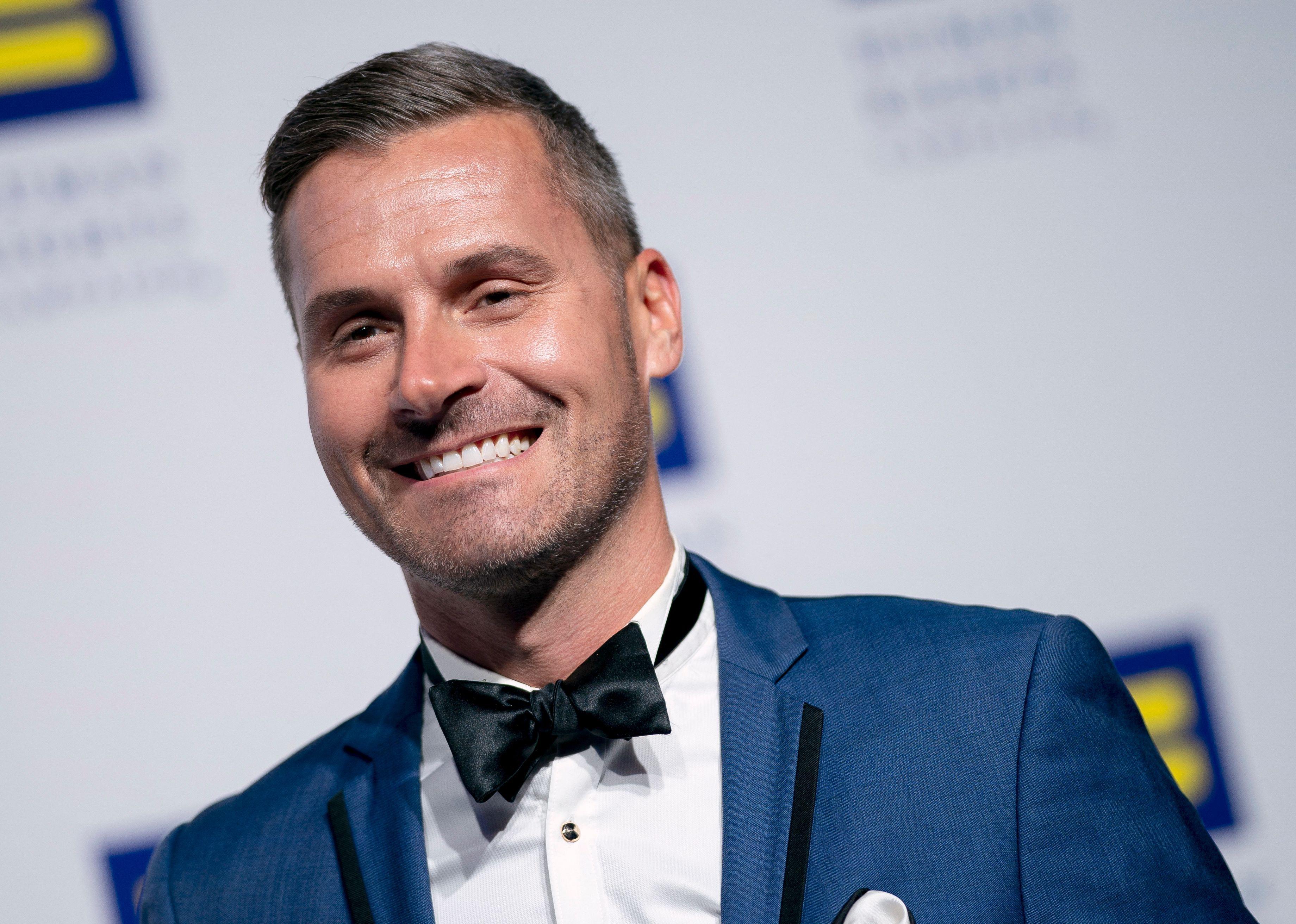 Travis Shumake attends the annual Human Rights Campaign National Dinner.