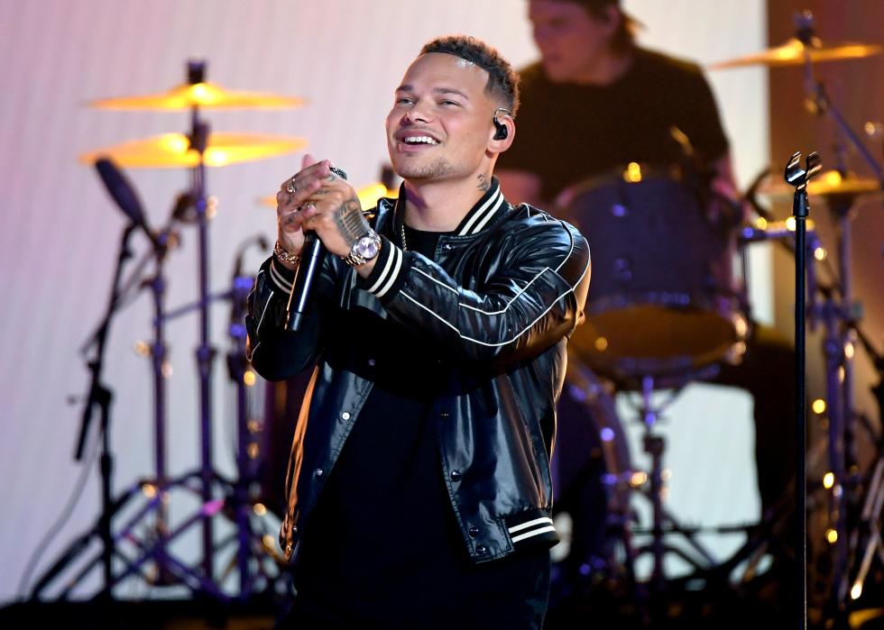 Kane Brown performs onstage during the 55th Academy of Country Music Awards 