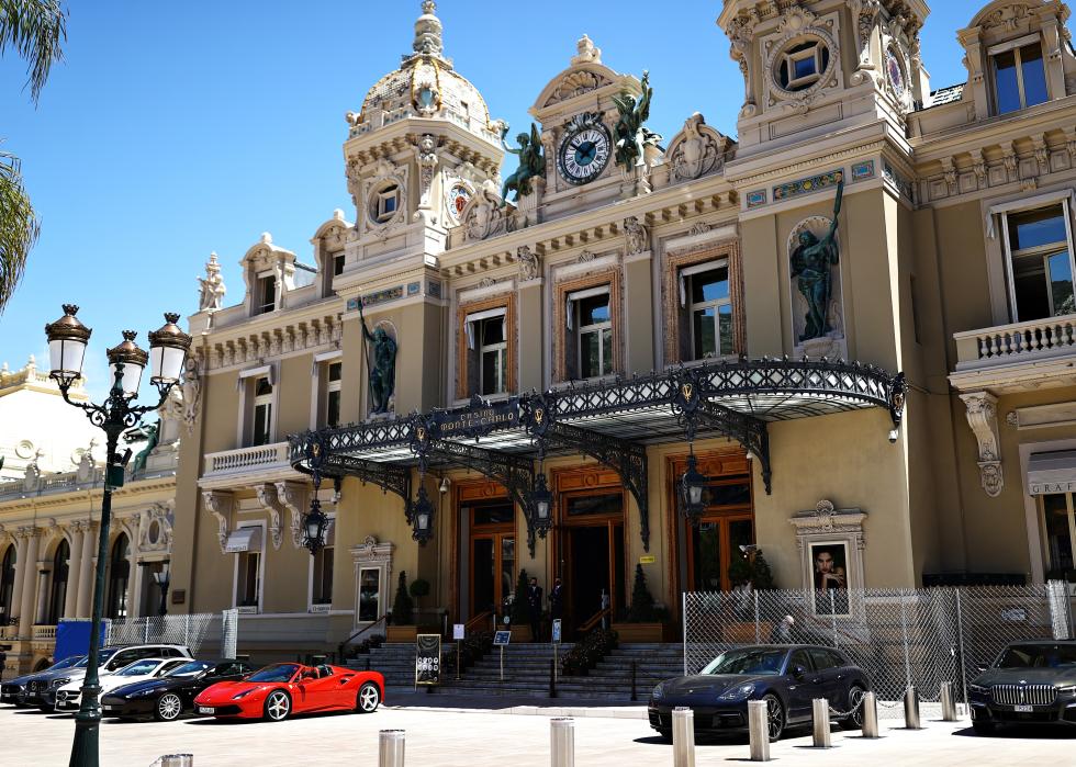 A general view of Monte Carlo Casino.