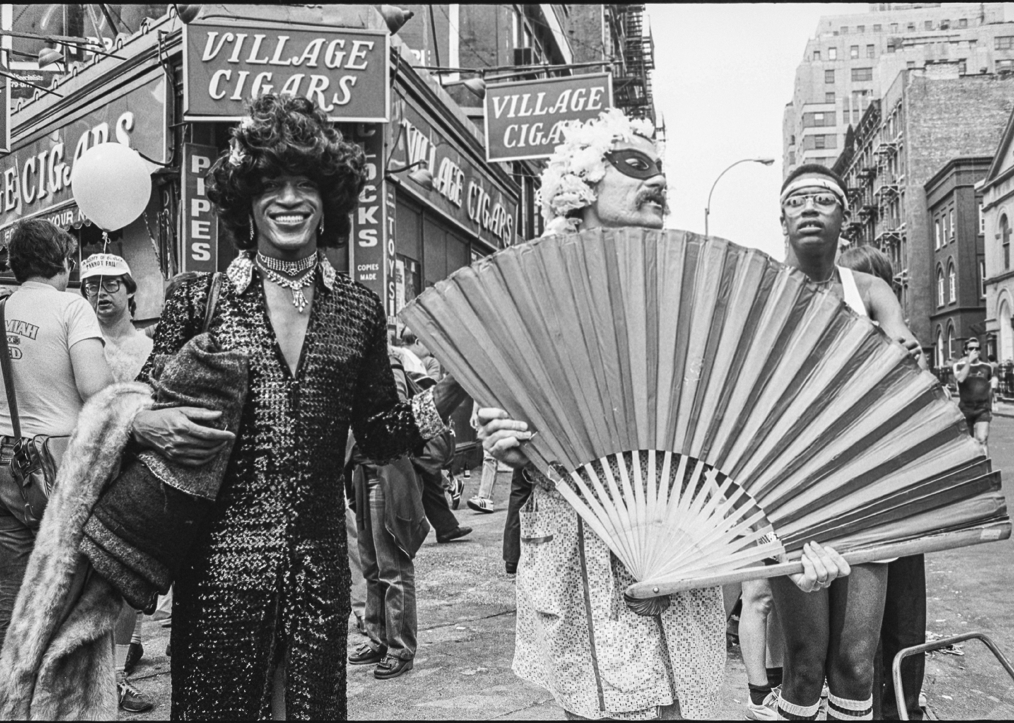 Marsha P. Johnson At 1982 Pride March.