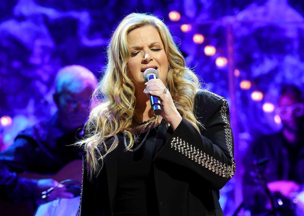 Trisha Yearwood performs onstage at Country Music Hall of Fame 