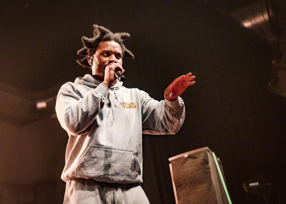 Denzel Curry performs live onstage