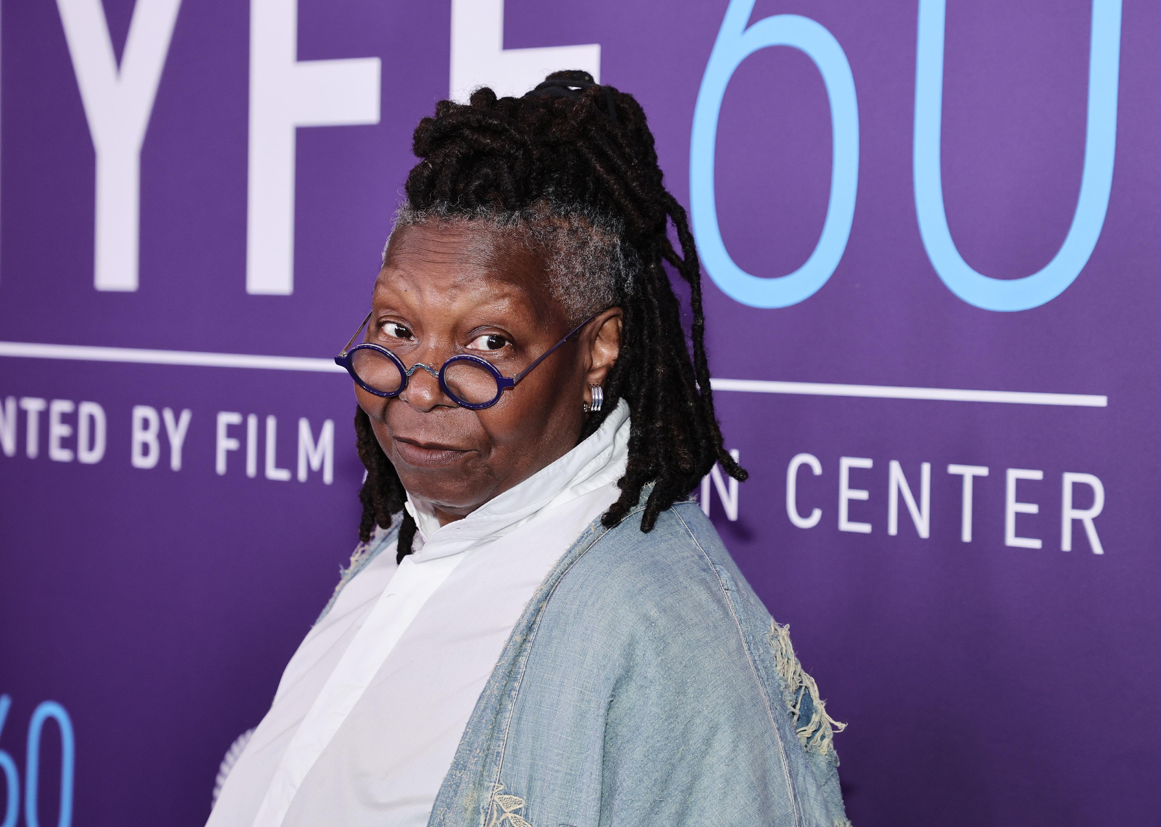 Whoopi Goldberg attends the premiere of "Till" during the 60th New York Film Festival.