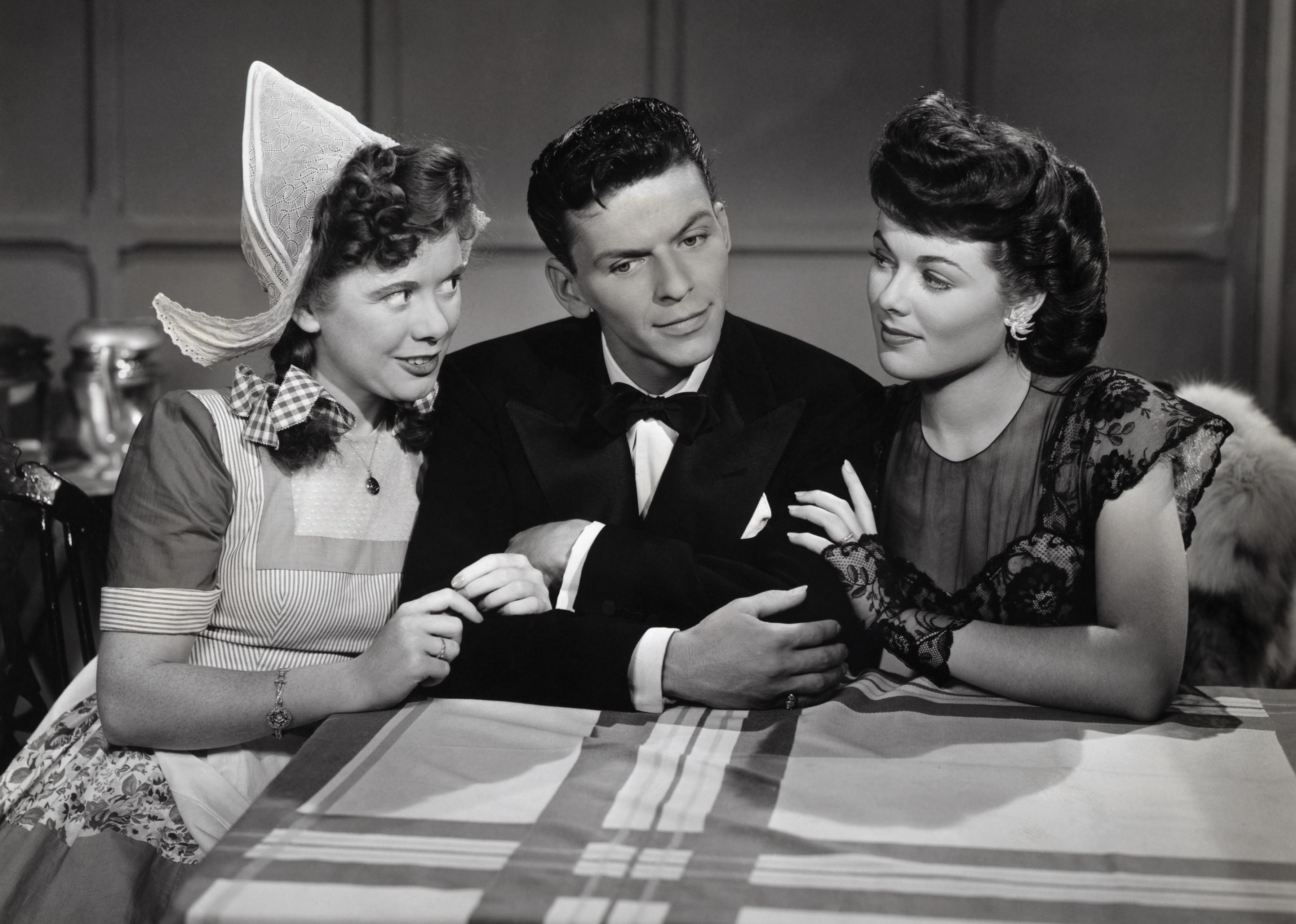 Frank Sinatra in Movie Still from Higher and Higher.