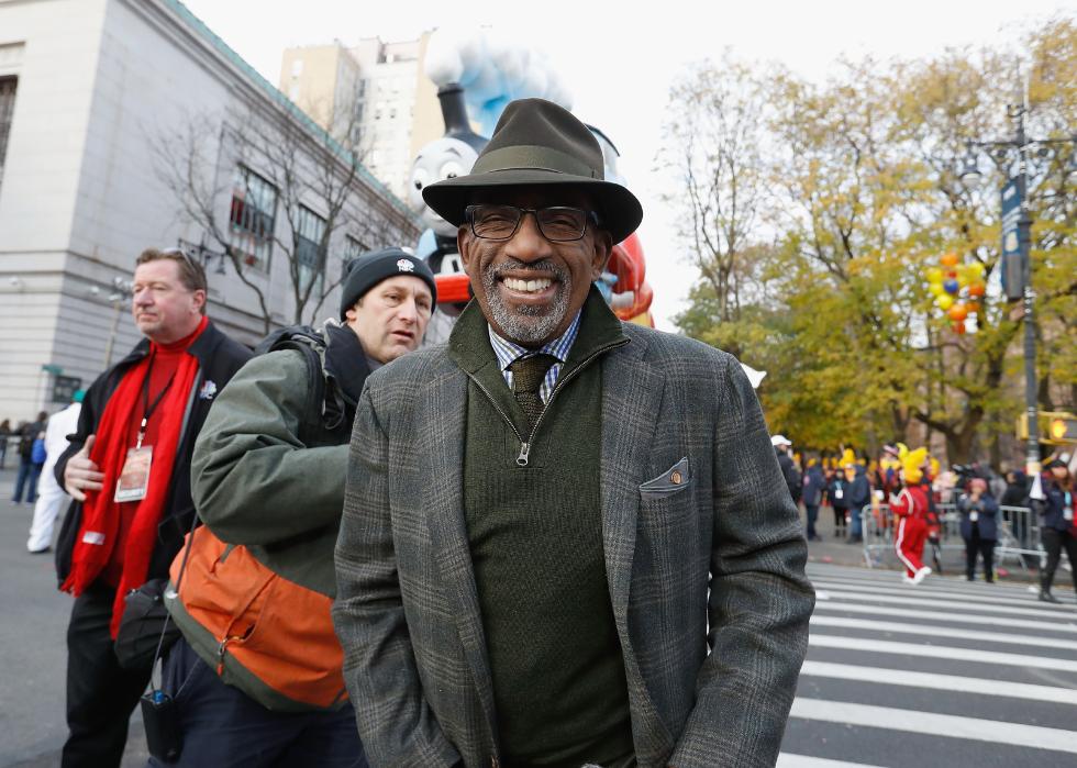 Al Roker at the 90th Annual Macy's Thanksgiving Day Parade