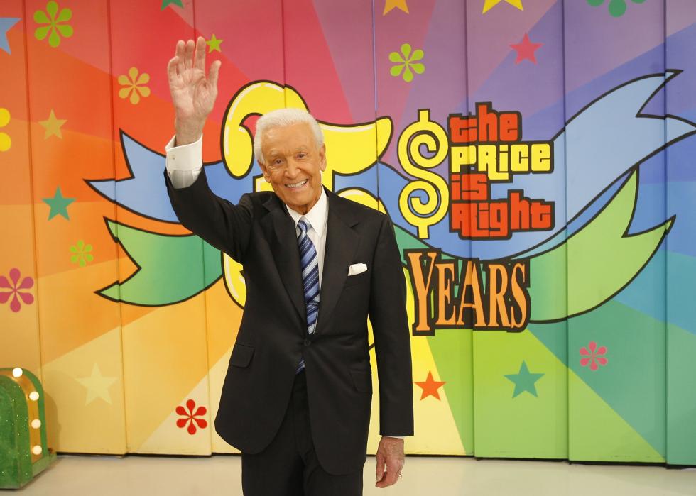 Bob Barker at his last taping of "The Price is Right" 