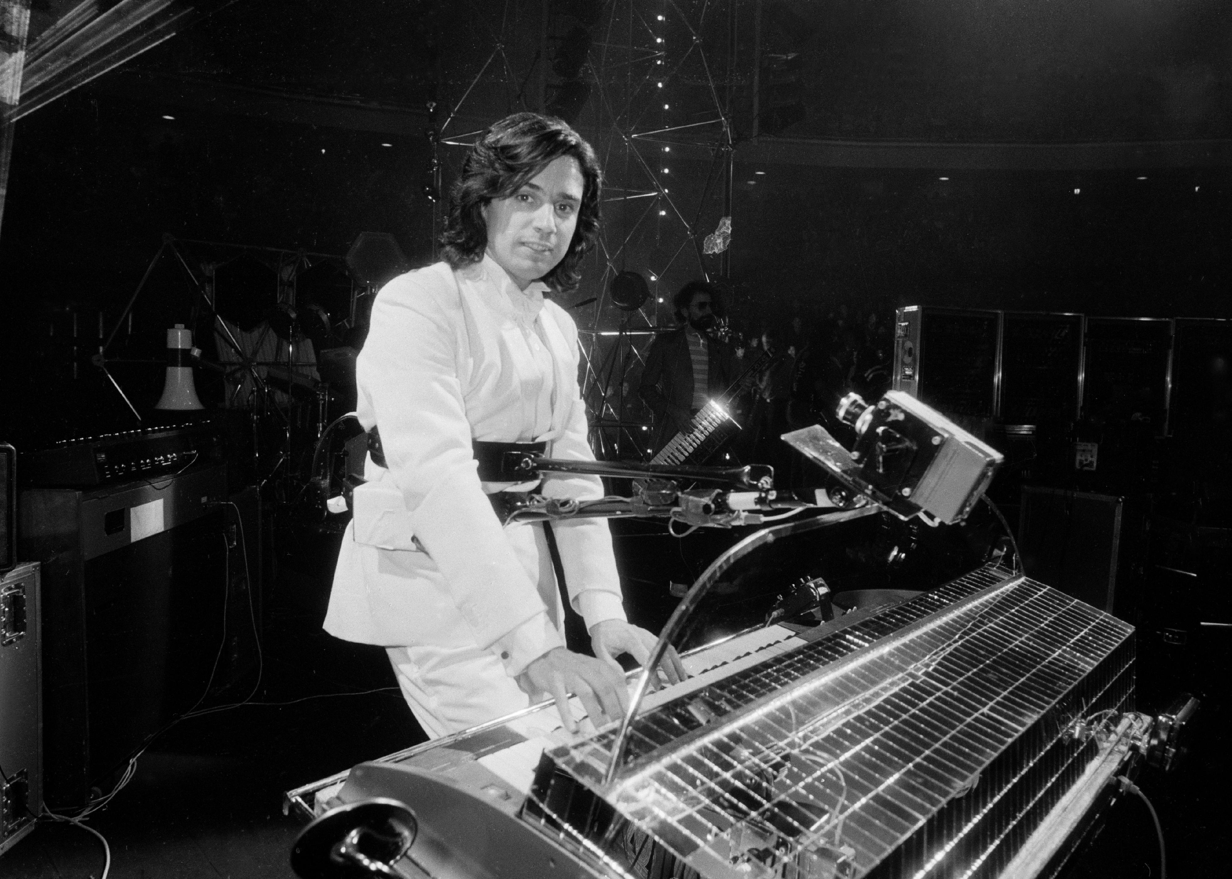 Jean-Michel Jarre in concert.