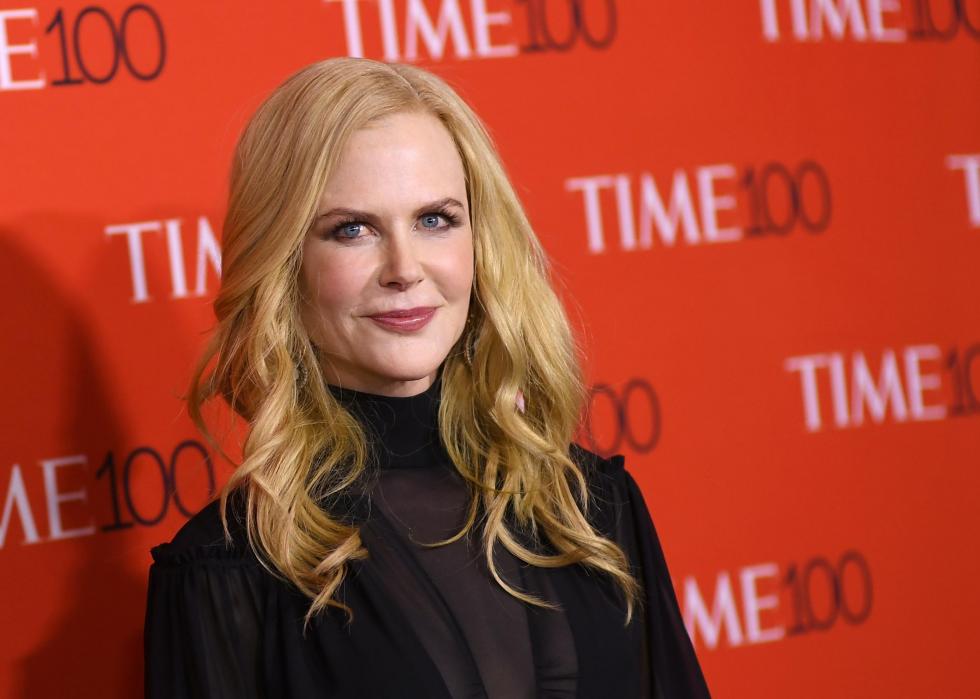 Nicole Kidman on the red carpet for a Time 100 event. 