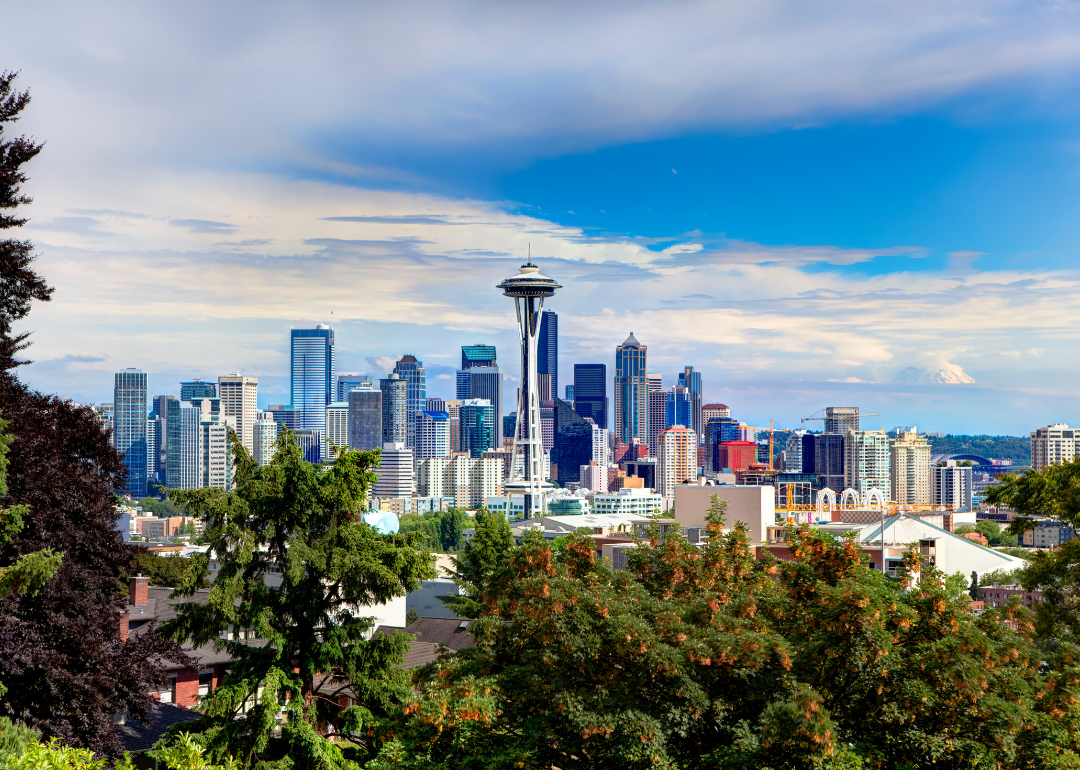 Seattle skyline.