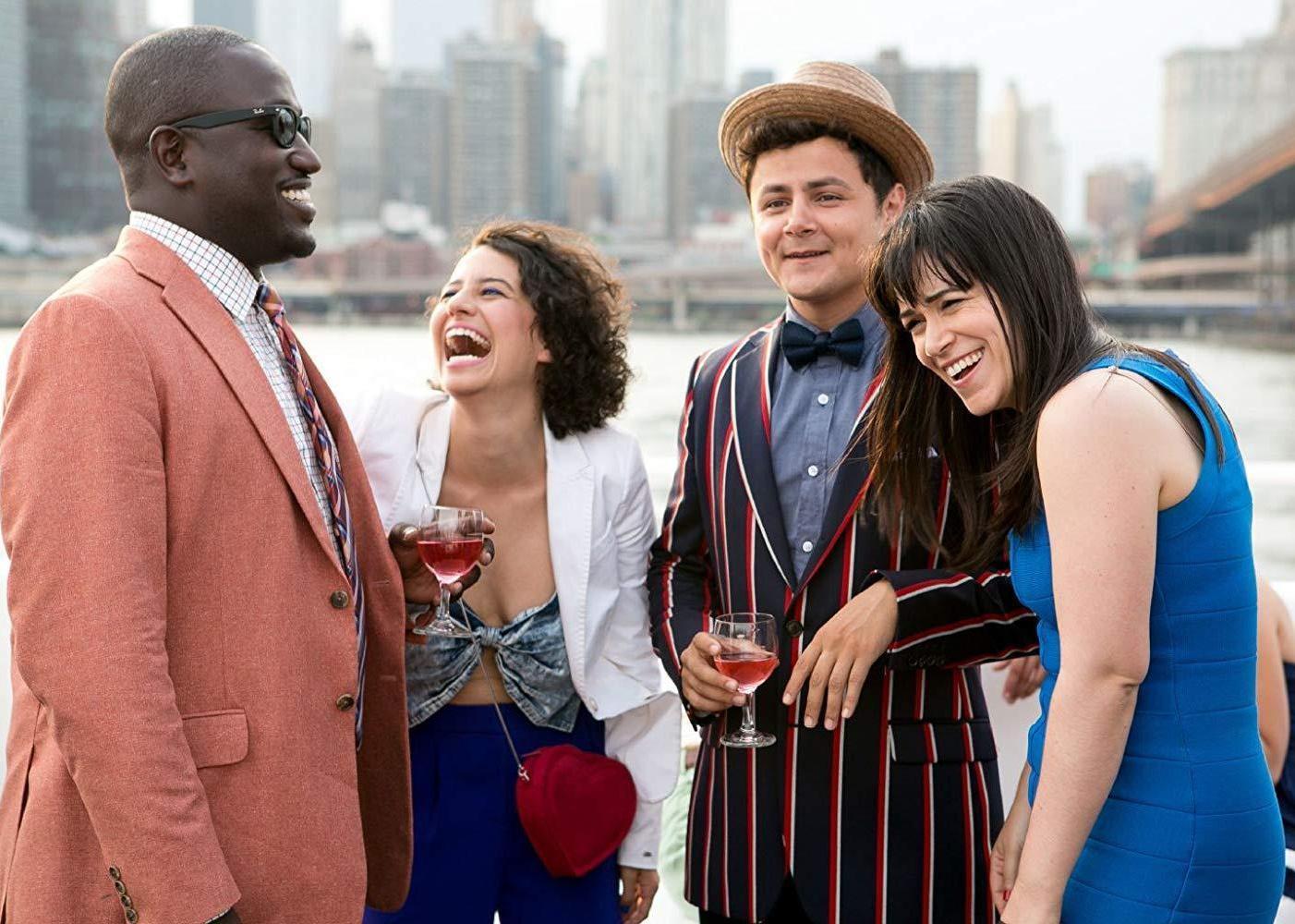 Actors in a scene from ‘Broad City’.