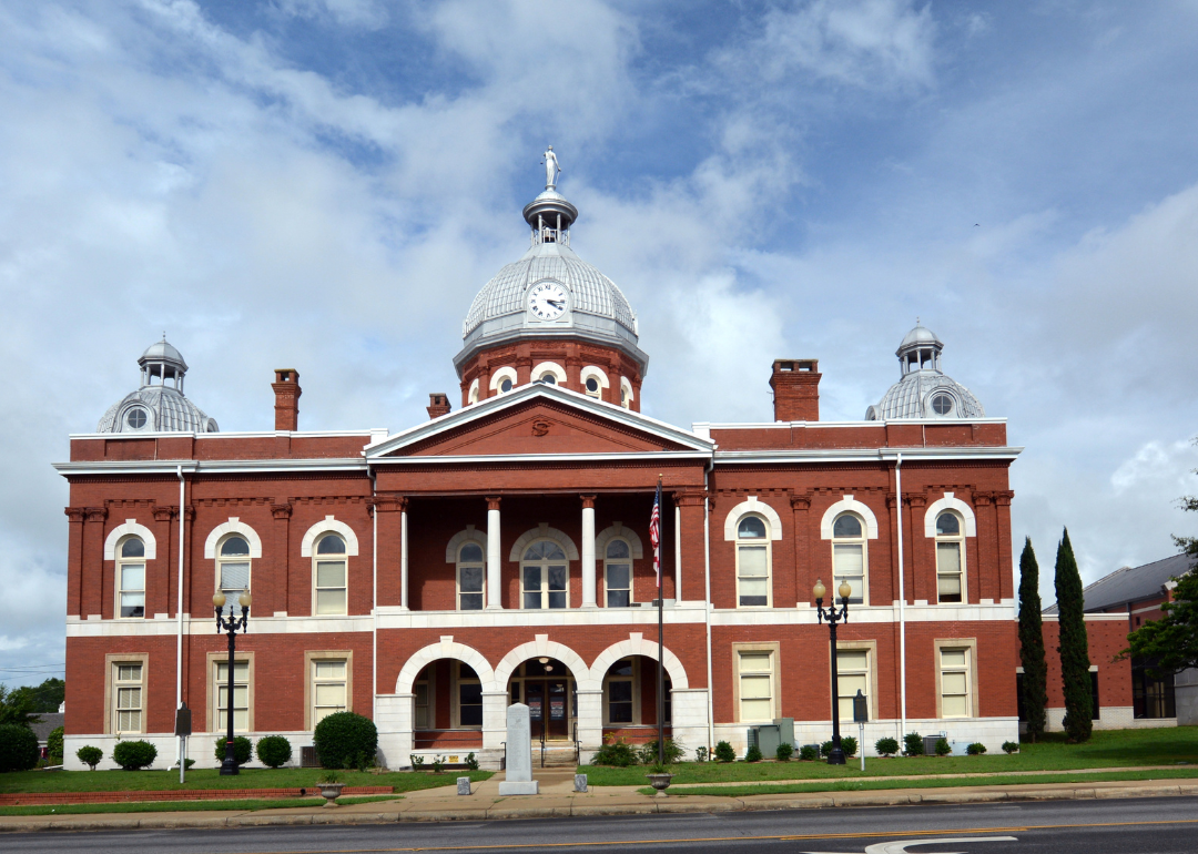 Chambers County courthouse.