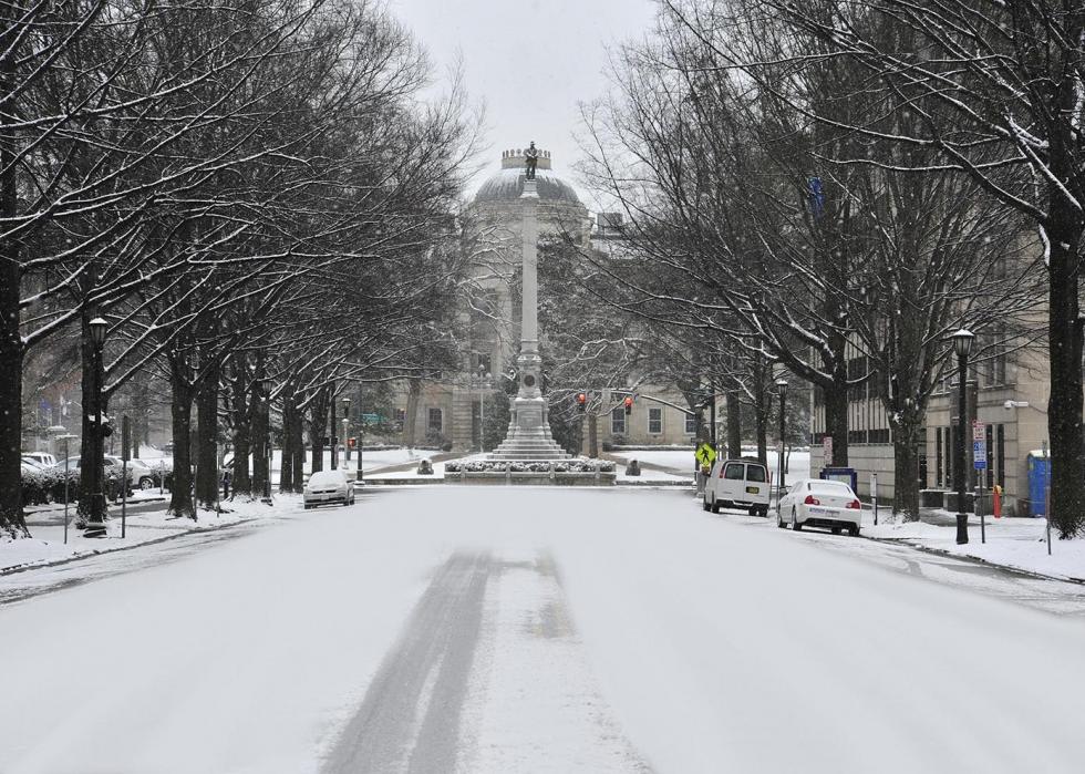 How Snowfall Levels Have Changed in 100 U.s. Cities | Stacker