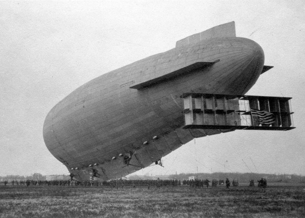 Pictured: Roma Airship