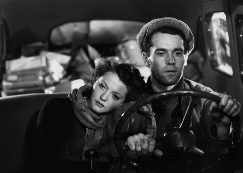 Henry Fonda and Sylvia Sidney in a scene from "You Only Live Once"