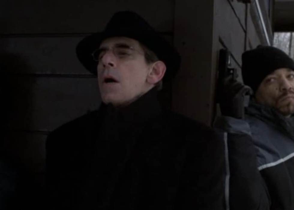 Ice-T and Richard Belzer in a scene from "Law & Order: Special Victims Unit"
