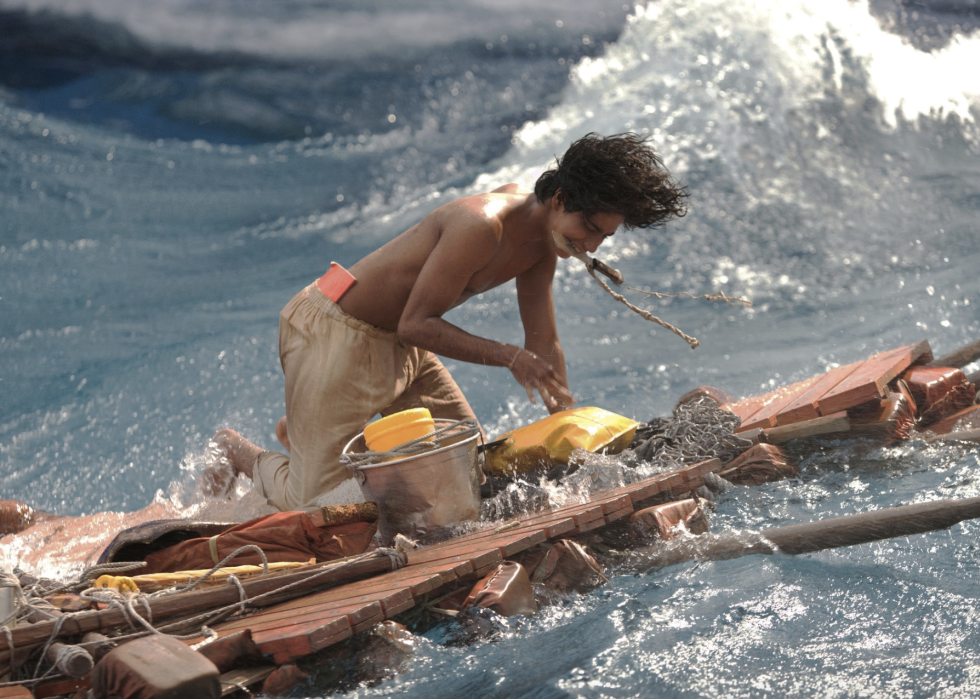 Suraj Sharma in a scene from "Life of Pi"
