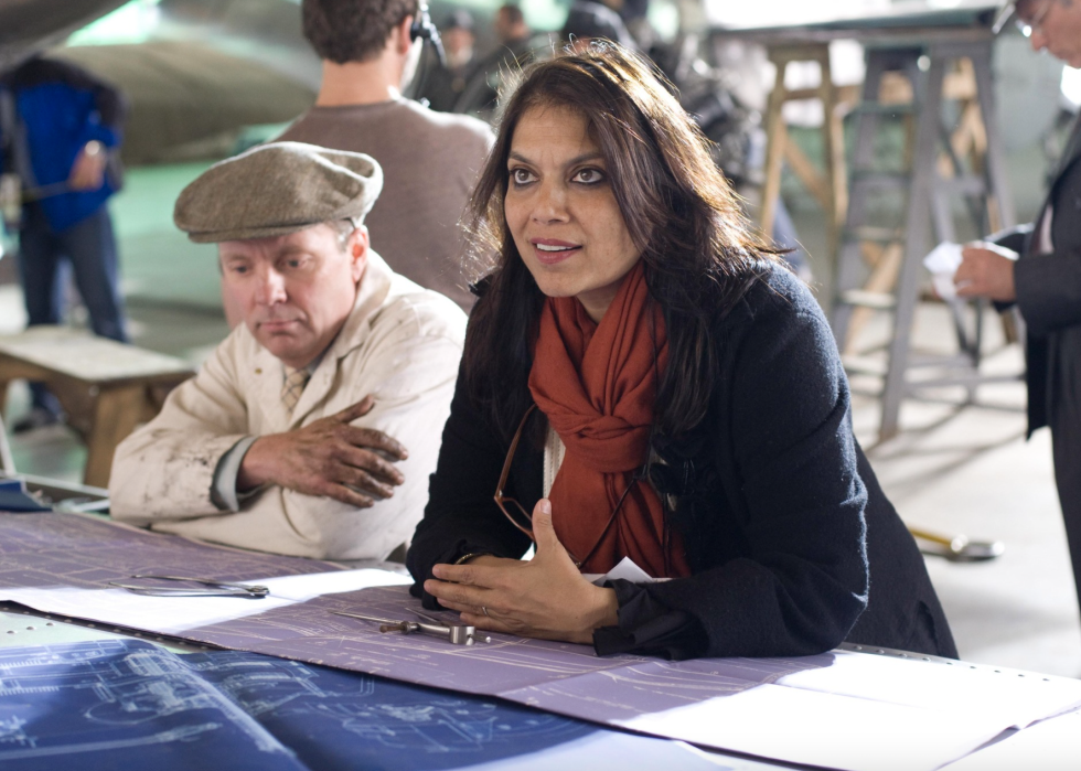 Mira Nair in a scene from Amelia