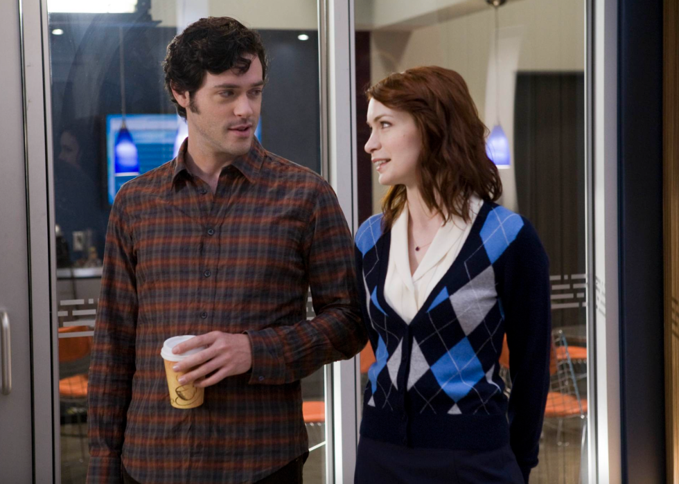 Brendan Hines and Felicia Day in "Lie to Me"