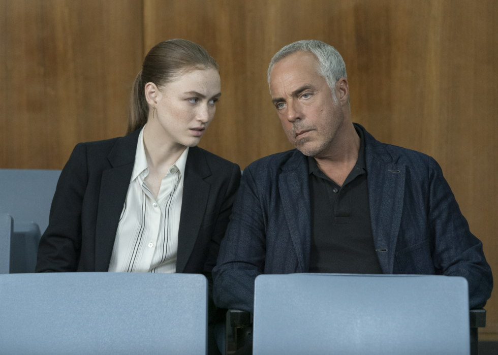 Titus Welliver and Madison Lintz in "Bosch: Legacy"
