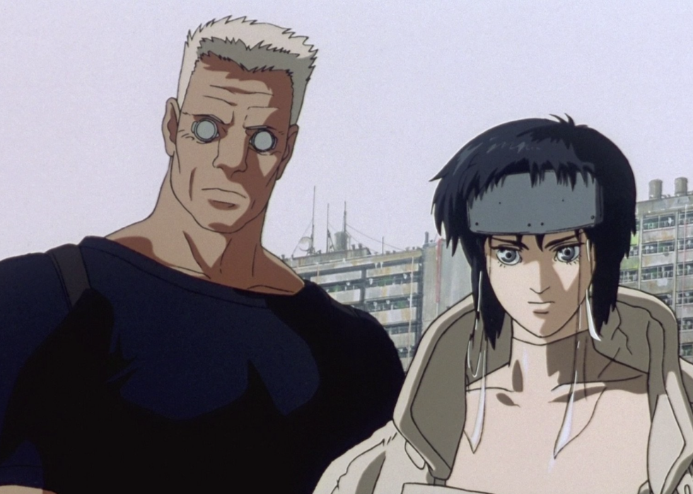 A screengrab of a scene from "Ghost in the Shell"