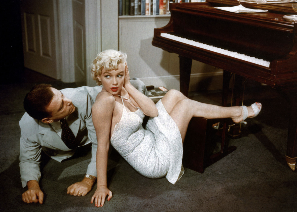 Marilyn Monroe and Tom Ewell in "The Seven Year Itch"