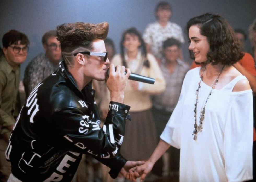 Vanilla Ice and Kristin Minter in "Cool as Ice"