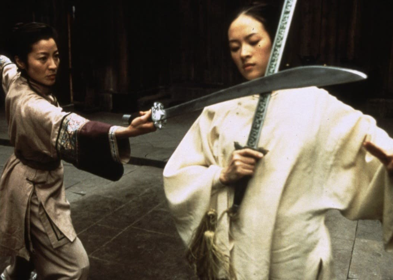 Michelle Yeoh and Ziyi Zhang in "Crouching Tiger, Hidden Dragon"