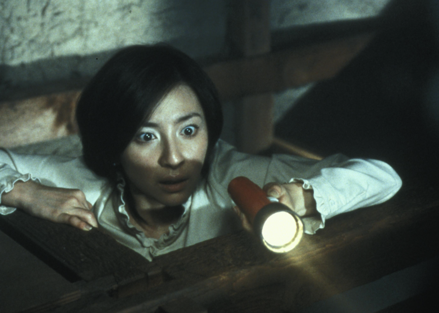 Megumi Okina in "Ju-on: The Grudge"
