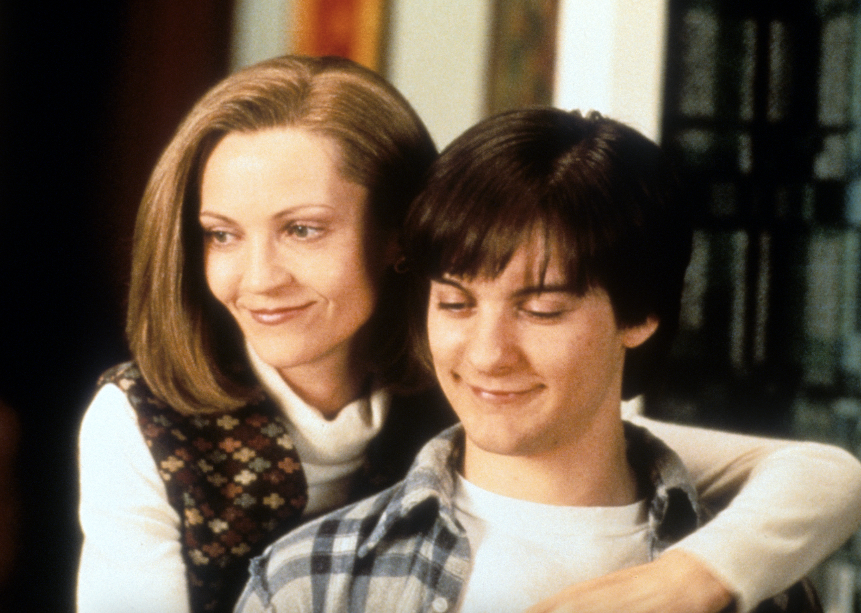 Joan Allen and Tobey Maguire in "The Ice Storm"