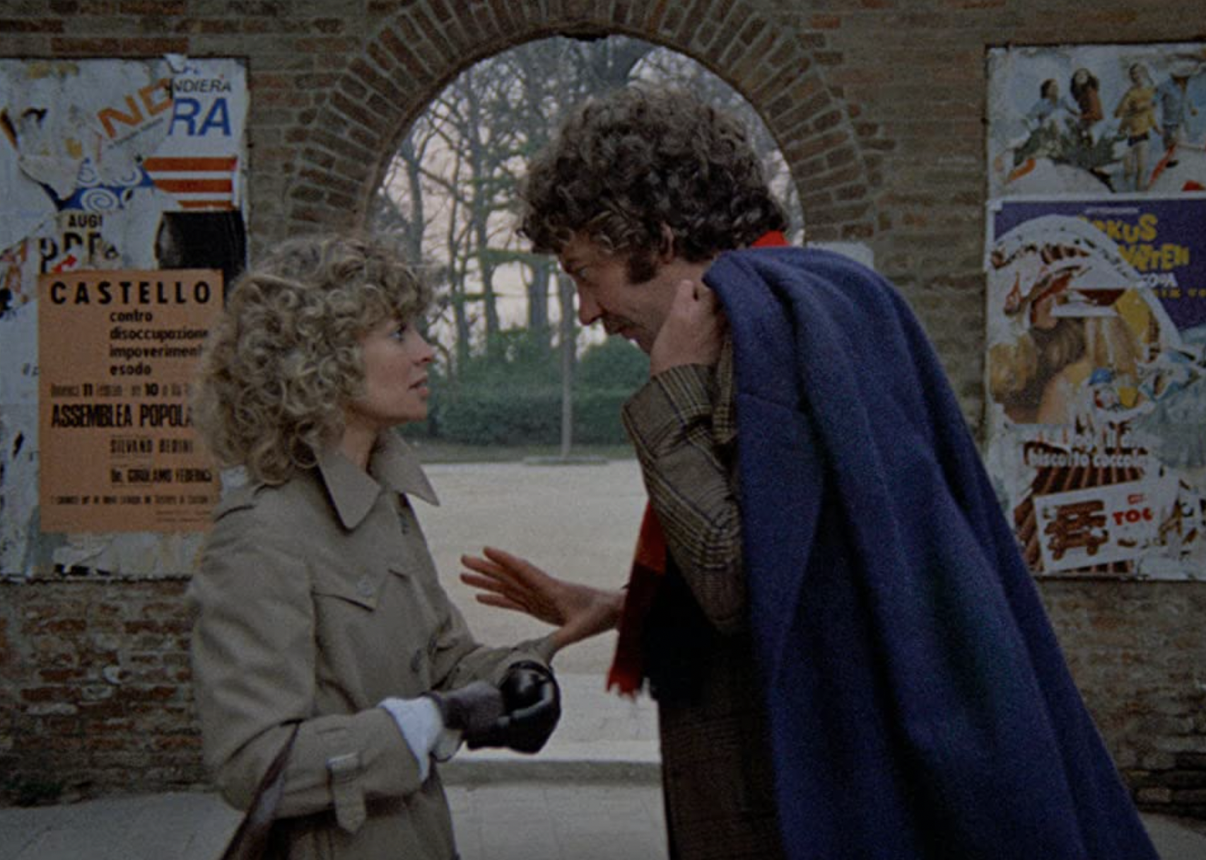 Donald Sutherland and Julie Christie in "Don't Look Now".