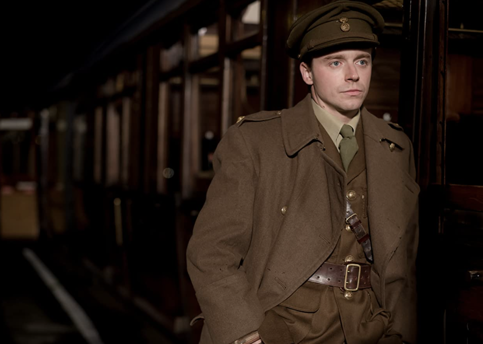 Jack Lowden in a scene from "Benediction."