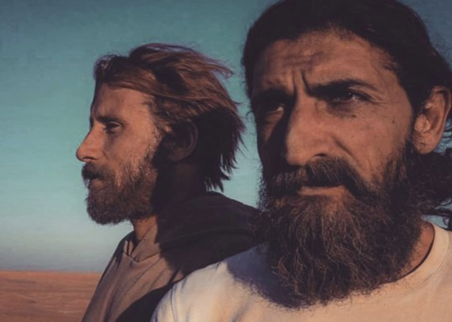 Matthias Schoenaerts and Numan Acar in "The Way of the Wind".