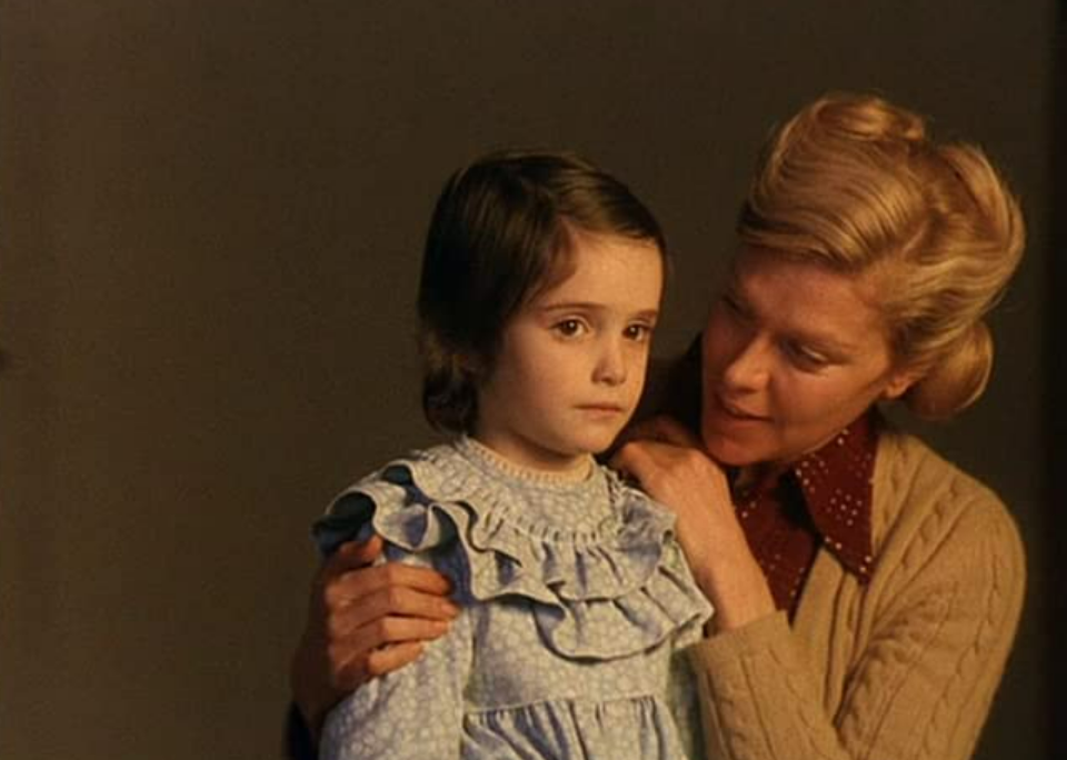 Teresa Gimpera and Ana Torrent in a scene from "The Spirit of the Beehive".