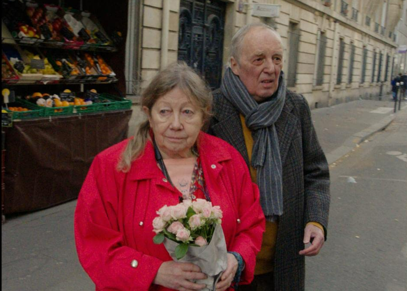 Dario Argento and Françoise Lebrun in a scene from "Vortex".