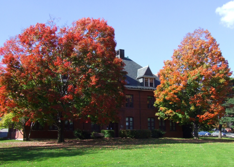 Building on Tufts University Campus.